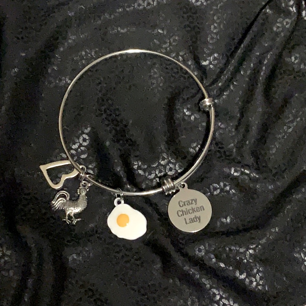 Crazy Chicken Lady bracelet